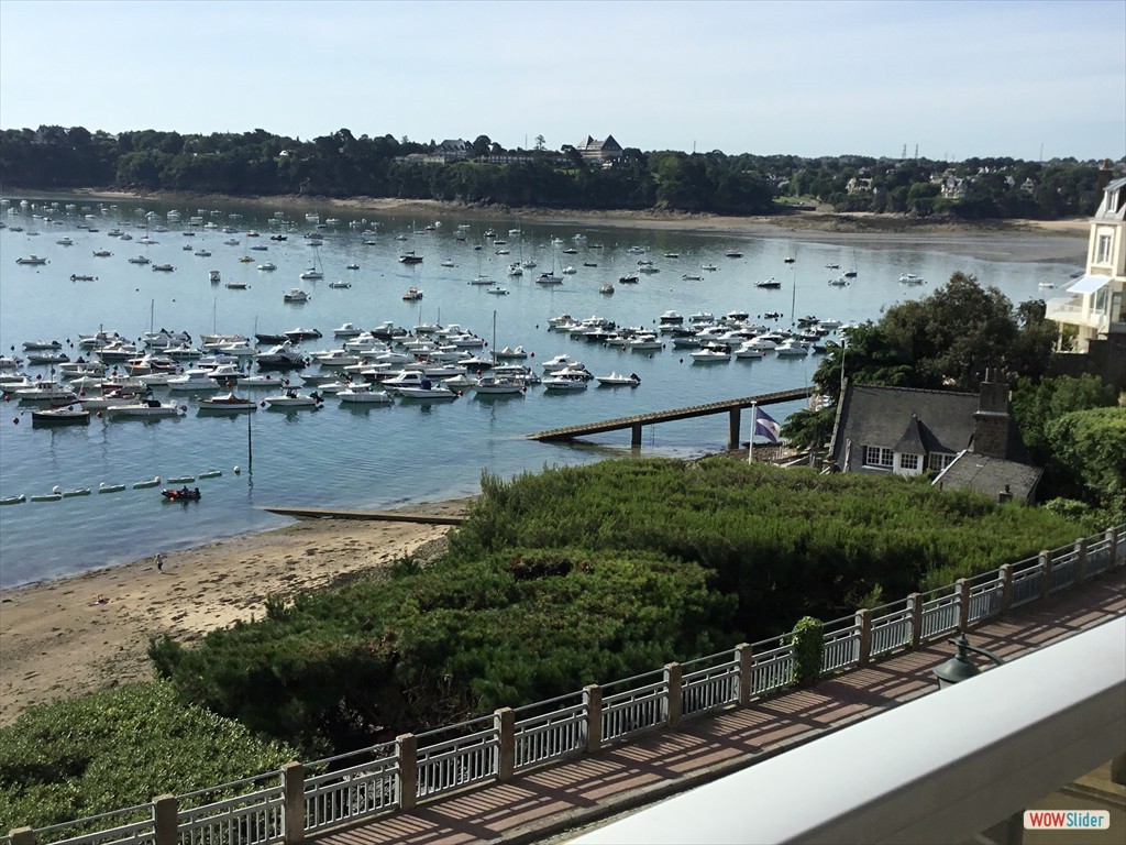 vue mer à marée-basse